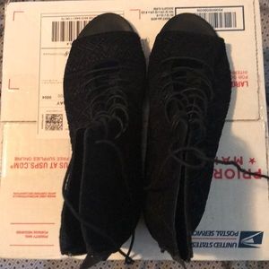 Kelsi dagger lace up flats